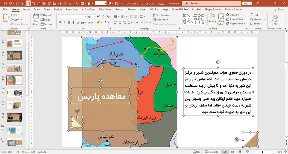 پاورپوینت ماجرای هرات و ترکمنچای