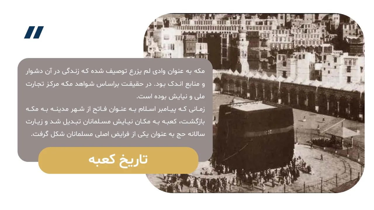 پاورپوینت کعبه
