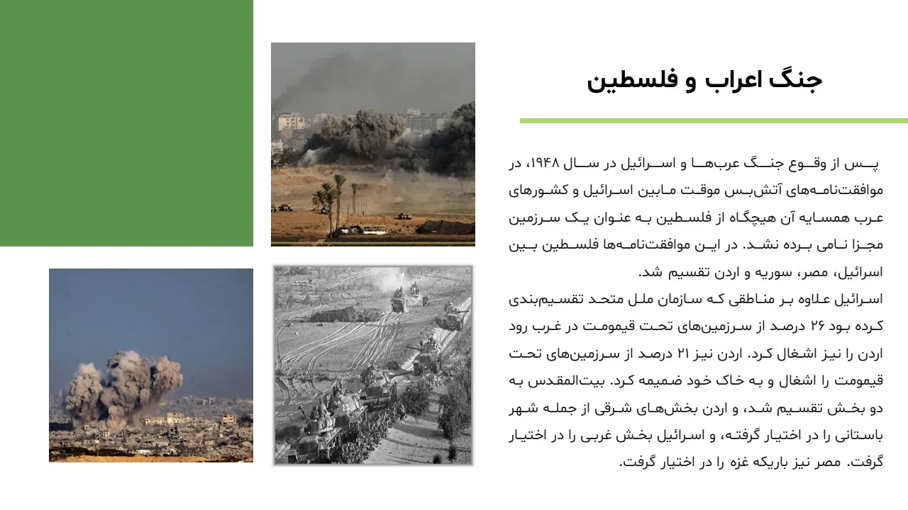 پاورپوینت فلسطین