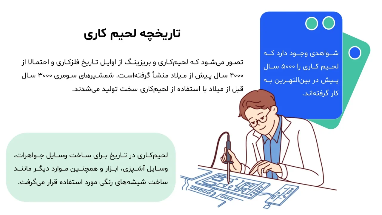 پاورپوینت لحیم کاری