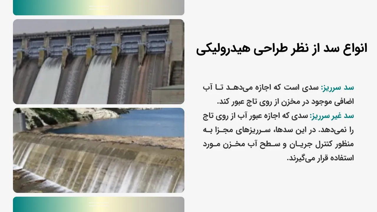 پاورپوینت انواع سد