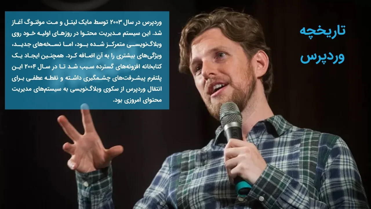 پاورپوینت سیستم مدیریت محتوا وردپرس