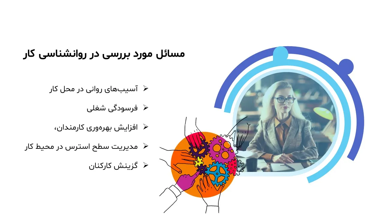 پاورپوینت روانشناسی کار