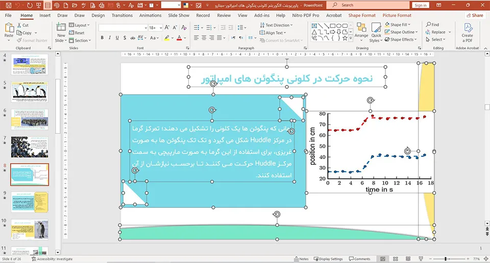 emperor-penguin-clony-algorithm-powerpoint-02 پاورپوینت الگوریتم کلونی پنگوئن های امپراتور