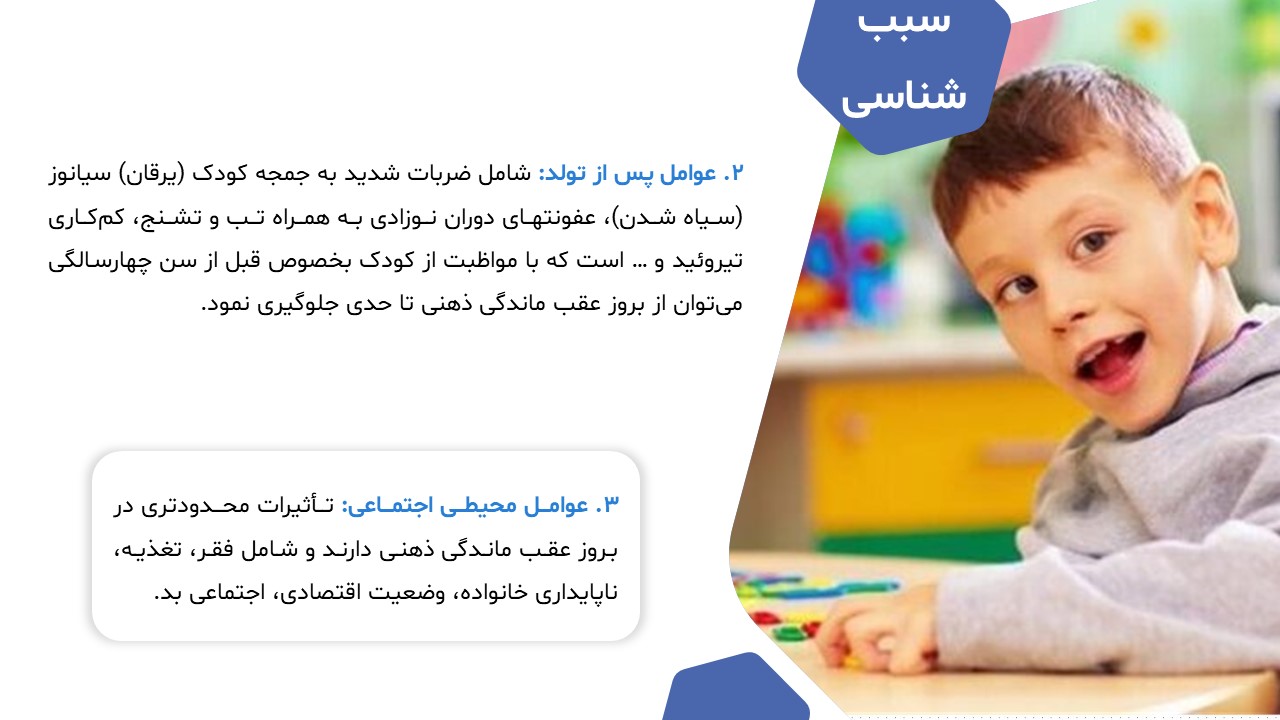 پاورپوینت کم توانی ذهنی