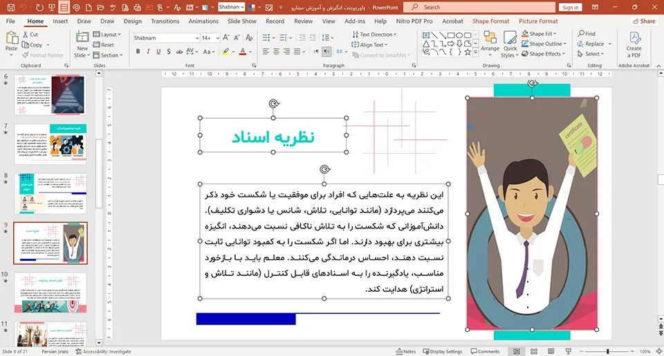 motivation-education-powerpoint-02 پاورپوینت انگیزش و آموزش