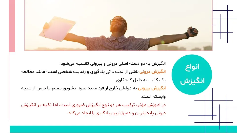 motivation-education-powerpoint-06 پاورپوینت انگیزش و آموزش