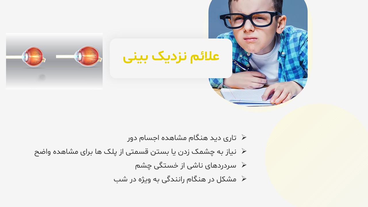 پاورپوینت بیماری های چشم دوربین و نزدیک بین