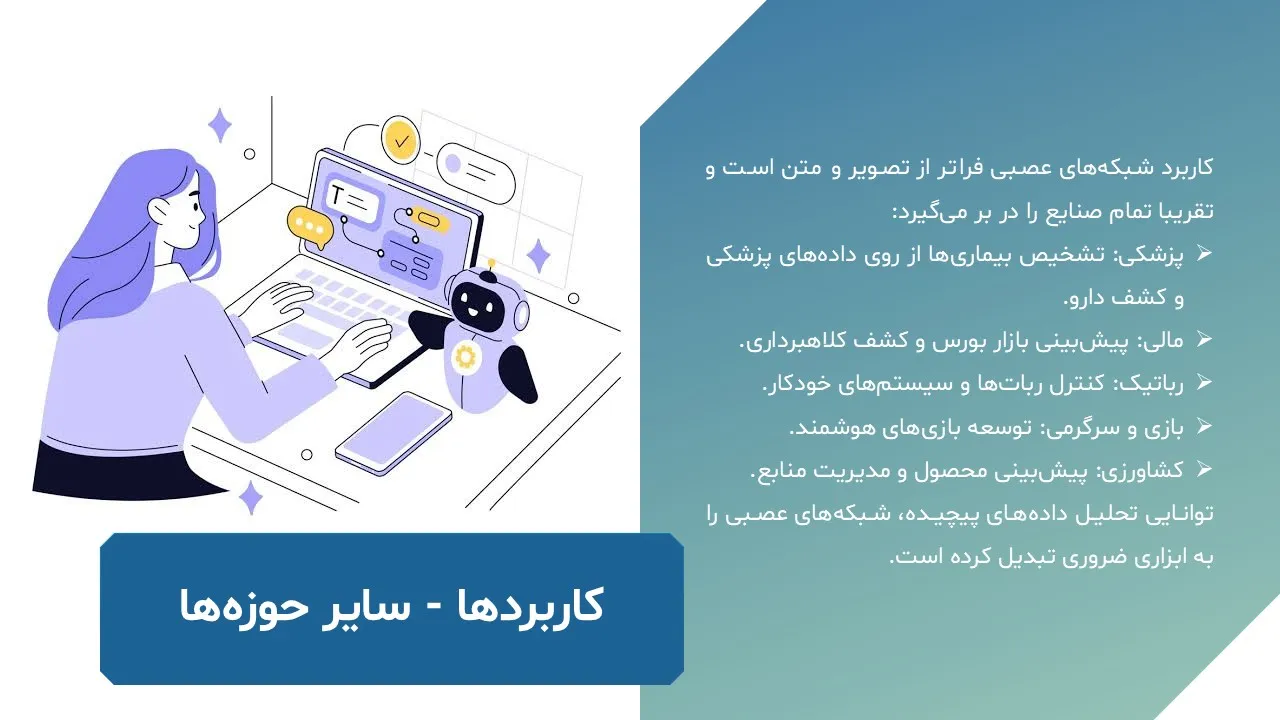 پاورپوینت شبکه های عصبی مصنوعی