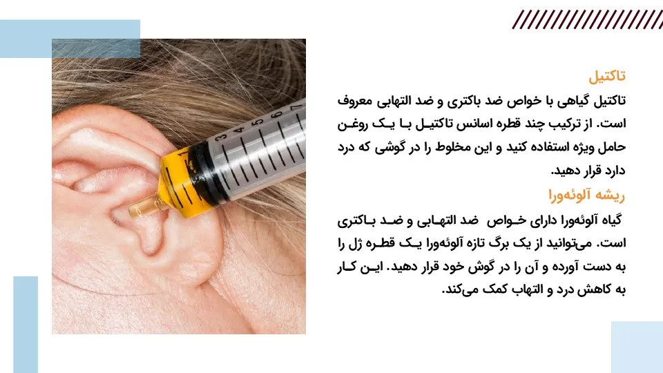 پاورپوینت طب سنتی گوش