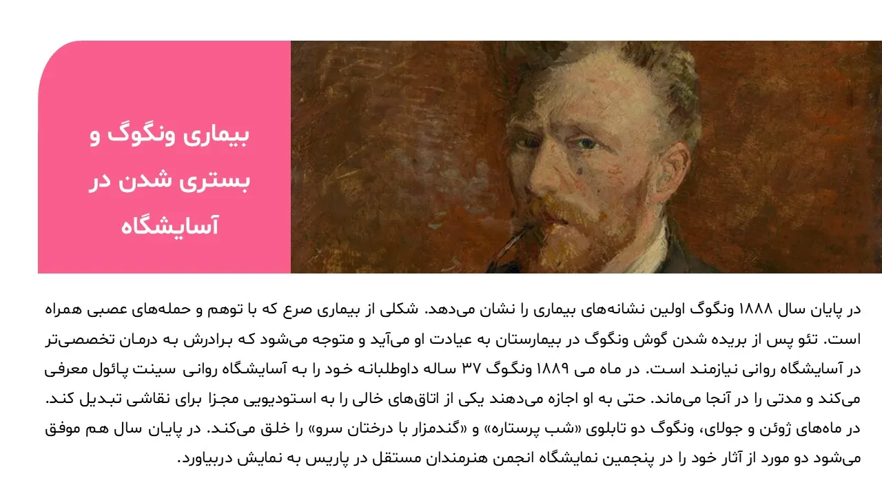 پاورپوینت ونسان ونگوگ