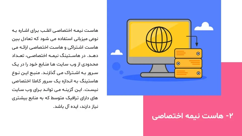 پاورپوینت هاست و دامنه سایت